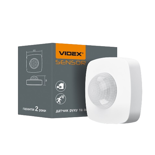Датчик руху та освітленності 1200W 220V інфрачервоний VL-SPC24W Videx - изображение 4