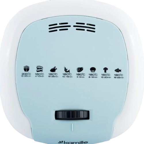 Фритюрниця електрична 1,5л 1000W 6814 KAMILLE - изображение 7