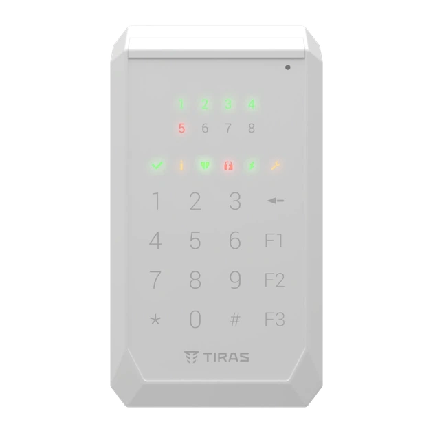 Беспроводная сенсорная клавиатура Тирас TIras X-Pad, серая - изображение 2