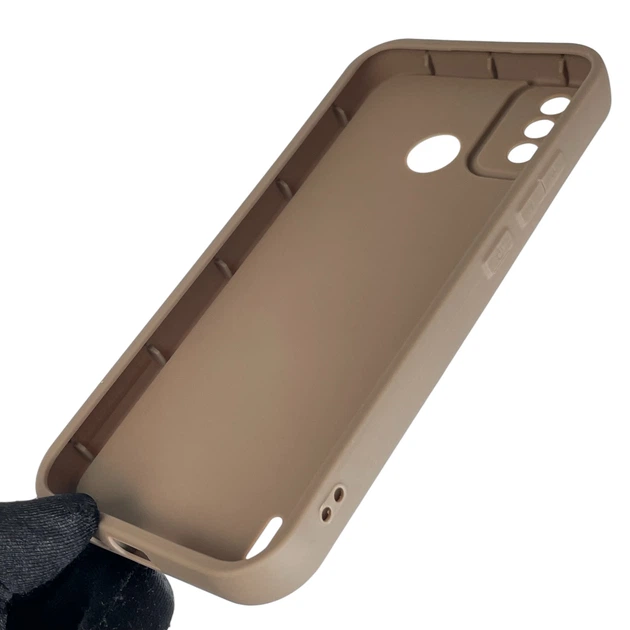 Чохол силіконовий Soft Touch з 3D принтом кумедний тед ведмідик для Tecno Spark 6 Go (KE5) коричневий (Повний захист камери) - зображення 3