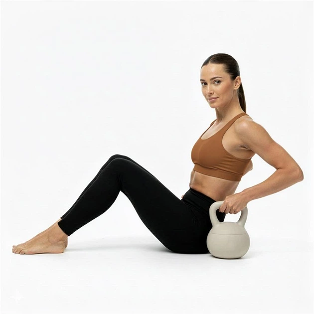 Гиря Actiget м’яка 10 кг бежевий ACT0066 (5908455308878) - зображення 9