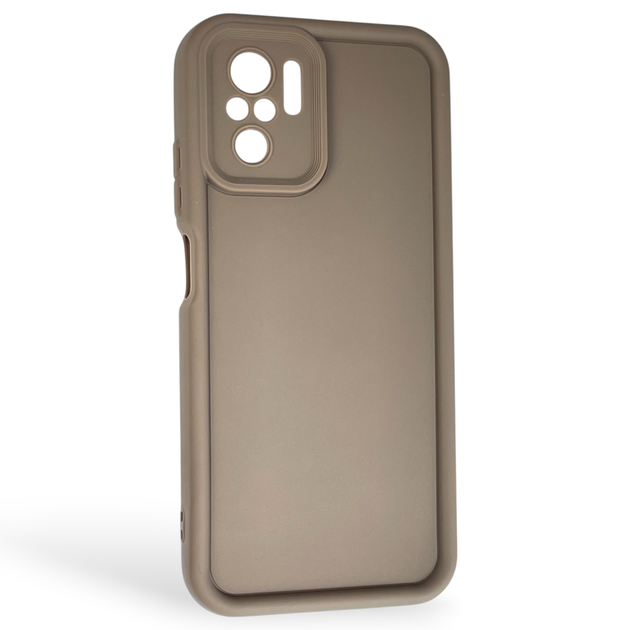 Чохол силіконовий Soft Touch для Xiaomi Poco M5s коричневий (Повний захист камери) - Фото 1 Чохол силіконовий Soft Touch для Xiaomi Poco M5s коричневий (Повний захист камери) - зображення 1