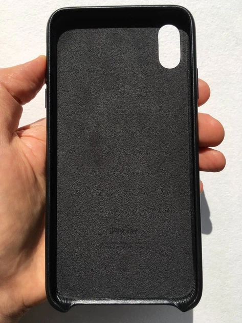 Чехол кожаный проивоударный Leather Case для Apple Iphone XS Max (6.5") Black - Фото 6 Чехол кожаный проивоударный Leather Case для Apple Iphone XS Max (6.5") Black - изображение 6