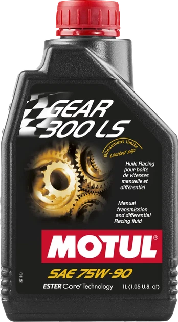 トンボ　MOTUL GEAR 300 LS 1L×14本 Трансмиссионное масло Motul Gear 300 LS 75W-90 1 л (105778) – фото