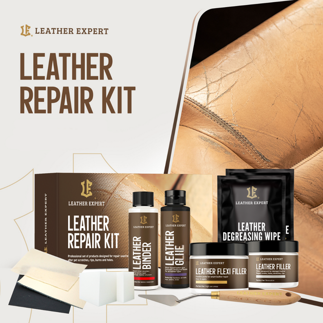 Набір для реставрації шкіри | Leather Expert Repair Kit - зображення 3