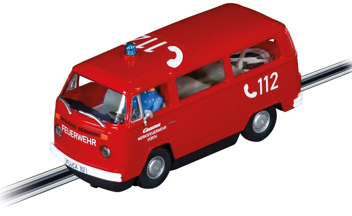 Auto Carrera Evolution VW Bus T2b "Wóz strażacki" (20027837)(4007486278370) - obraz 2