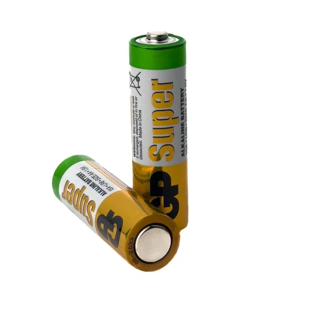 Батарейка пальчиковая АА GP Super Alkaline LR6 щелочная - изображение 2
