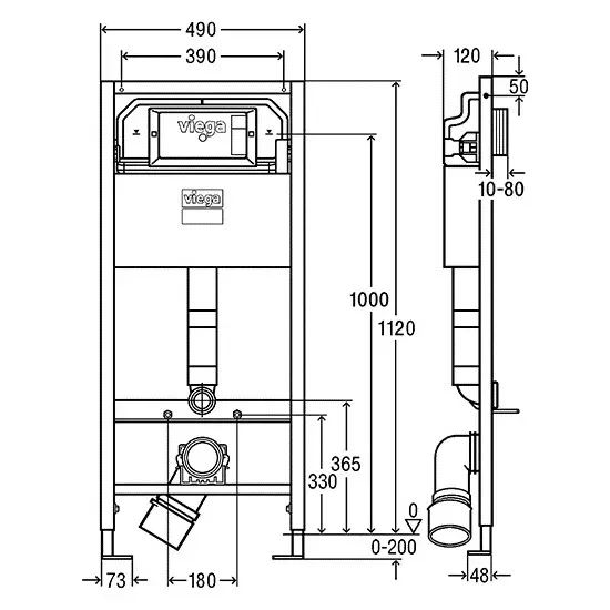 Комплект инсталляции для унитаза Prevista Dry 771973 (3 в 1), клавиша 773793 - Фото 2 Комплект инсталляции для унитаза Prevista Dry 771973 (3 в 1), клавиша 773793 - изображение 2