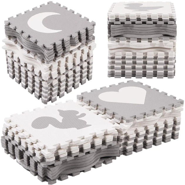 Mata piankowa puzzle Springos 150x150 cm FM0031 (5907719472126) - obraz 10