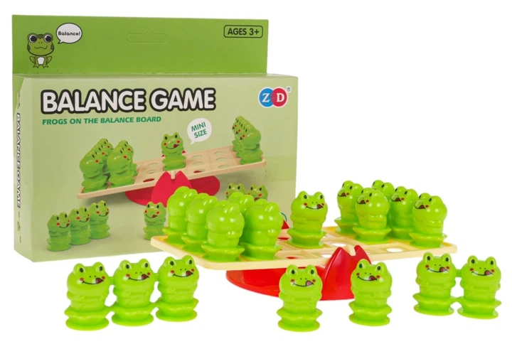 Gra zręcznościowa Balansująca Żaba ZGR.ZD-038B (5903864947083) - obraz 2