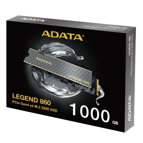 Твердотельный накопитель SSD 1Tb, ADATA LEGEND 860, PCI-E 4.0 x4, M.2 (SLEG-860-1000GCS) - изображение 5