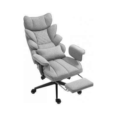 Офисное кресло gt Racer b-2511 Gray (b-2511 Fabric Gray) - изображение 3