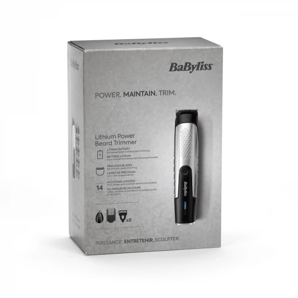 тример для стрижки бороди Babyliss t812e - изображение 8
