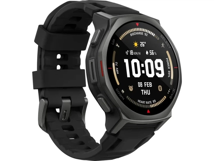Смарт-годинник Amazfit T-Rex 3 Pro 44mm Tactical Black (W2549GL5N) - Фото 2 Смарт-годинник Amazfit T-Rex 3 Pro 44mm Tactical Black (W2549GL5N) - изображение 2