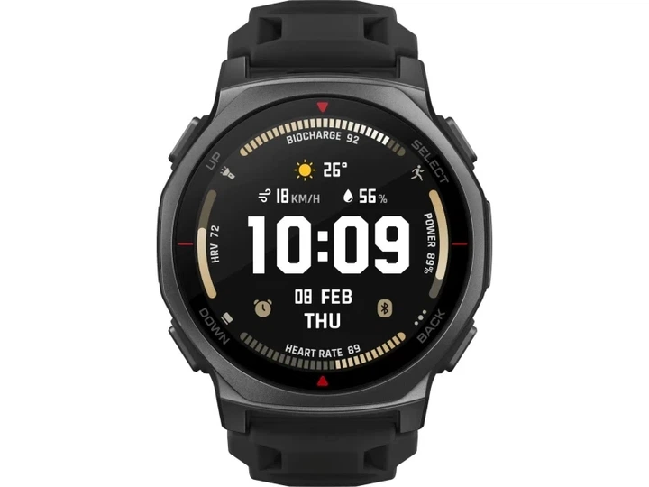 Смарт-годинник Amazfit T-Rex 3 Pro 44mm Tactical Black (W2549GL5N) - Фото 3 Смарт-годинник Amazfit T-Rex 3 Pro 44mm Tactical Black (W2549GL5N) - изображение 3