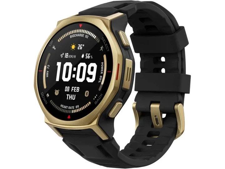 Смарт-годинник Amazfit T-Rex 3 Pro 44mm Black-Gold (W2549GL1N) - изображение 3