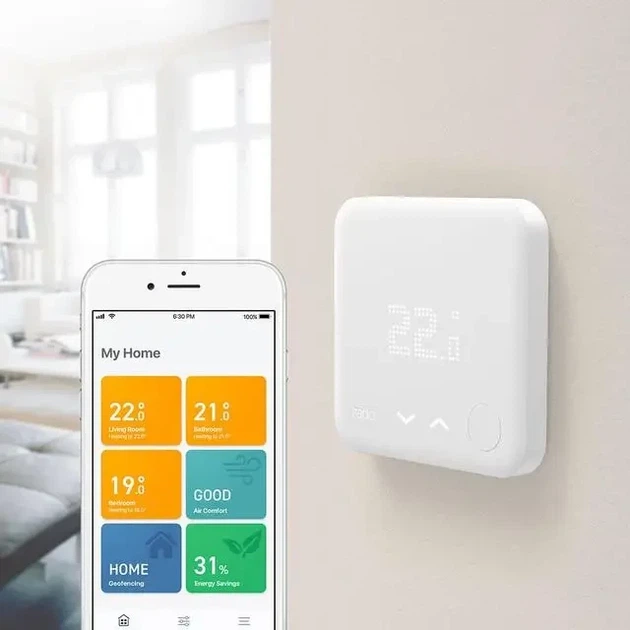Розумний термостат Tado Starter Kit V3+ — Інтелектуальне керування опаленням та економія до 31% - зображення 3