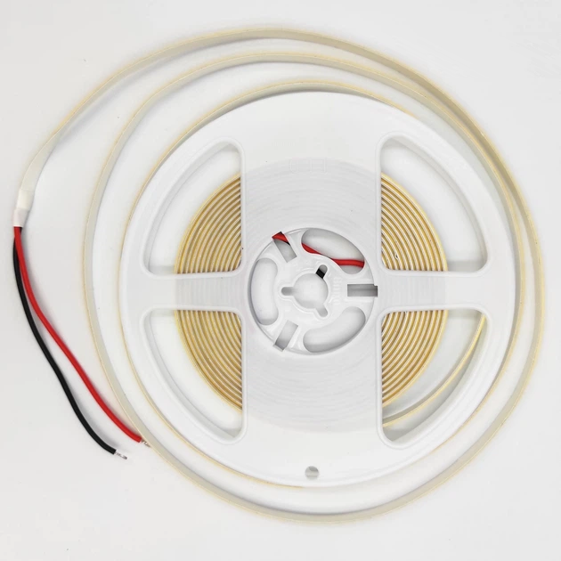 Світлодіодна стрічка Friendlylight 5мм COB 5Вт 24В 3000К FL-COB-320-IP20-WW-5-24-3000K - зображення 2