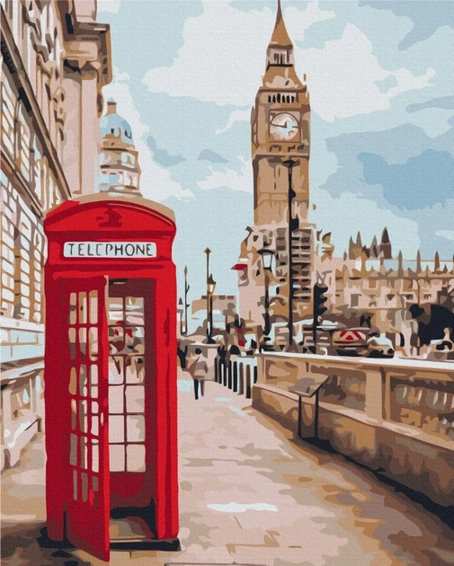 Картина за номерами Символи Лондона 40x50 Brushme (BS26716) - Фото 1 Картина за номерами Символи Лондона 40x50 Brushme (BS26716) - изображение 1