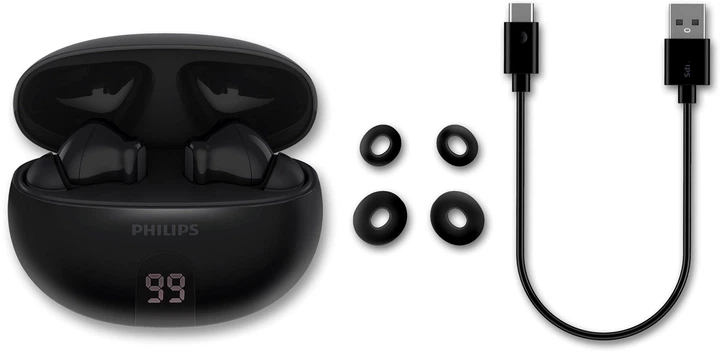 Słuchawki Philips TAT2520 Black (TAT2520BK/00) - obraz 6