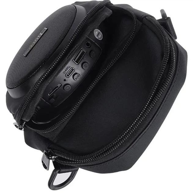 Сумка кросс-боди со встроенной акустикой Hoco HC41 Wave Bass - Фото 6 Сумка кросс-боди со встроенной акустикой Hoco HC41 Wave Bass - изображение 6