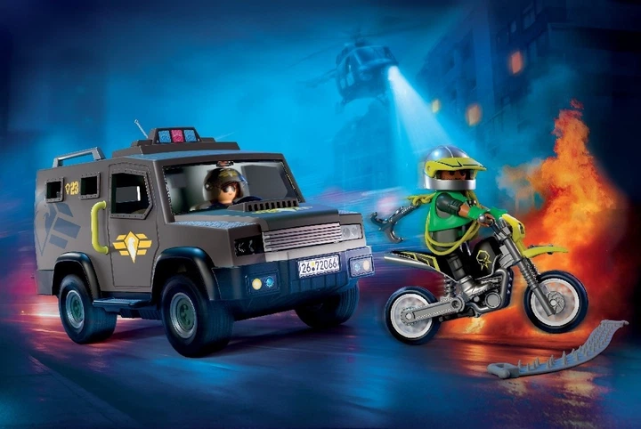 Pojazd taktyczny Playmobil Police 72066 (4008789720665) - obraz 5