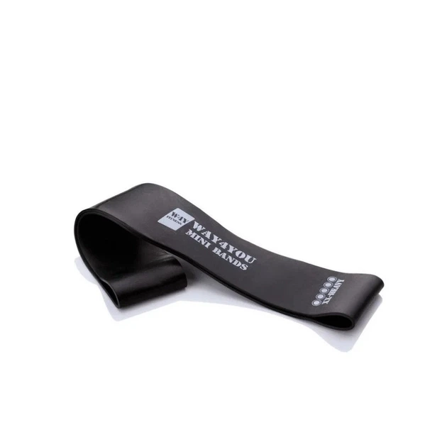 Еспандер для ніг Mini Bands Way4you w40015 чорний, 9-14 кг - изображение 2