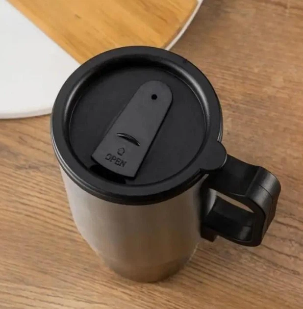 Автомобильная термокружка с подогревом Electric Mug, электрическая кружка для авто, 350 мл - Фото 8 Автомобильная термокружка с подогревом Electric Mug, электрическая кружка для авто, 350 мл - изображение 8