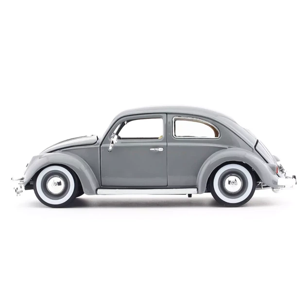 Автомодель Bburago Volkswagen Käfer Beetle 1955 1:18 сіра (18-12029 GY) - Фото 2 Автомодель Bburago Volkswagen Käfer Beetle 1955 1:18 сіра (18-12029 GY) - зображення 2