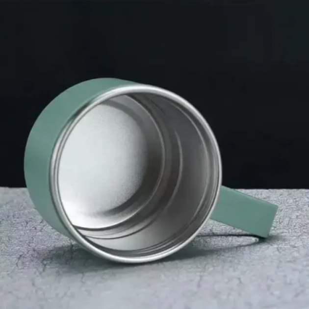 Подарунковий набір Vacuum Flask SET вакуумний термос із нержавіючої сталі з 3 чашками 0,5 л Зелений - Фото 4 Подарунковий набір Vacuum Flask SET вакуумний термос із нержавіючої сталі з 3 чашками 0,5 л Зелений - зображення 4