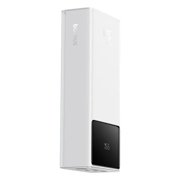 Зовнішній акумулятор Baseus Star-Lord Digital Display 30000 mAh 30W White - зображення 3
