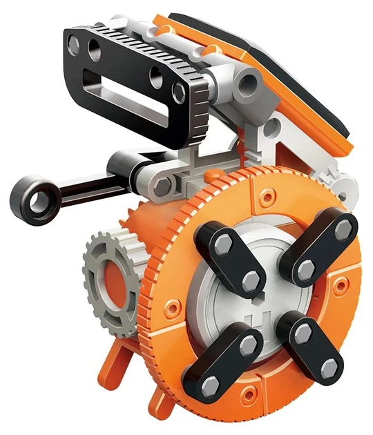 Набір сонячних роботів 7 в 1 для складання з інтерактивними функціями для дітей 8+ (ZKP.9501) (5903864954401) - зображення 5