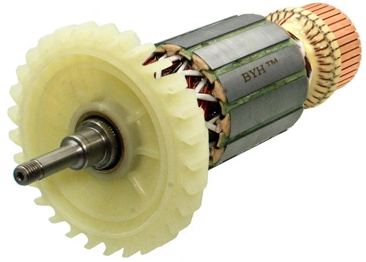 Якір (ротор) для болгарки Makita GA9050 PRO аналог 518747-7 (як1472) - Фото 2 Якір (ротор) для болгарки Makita GA9050 PRO аналог 518747-7 (як1472) - зображення 2