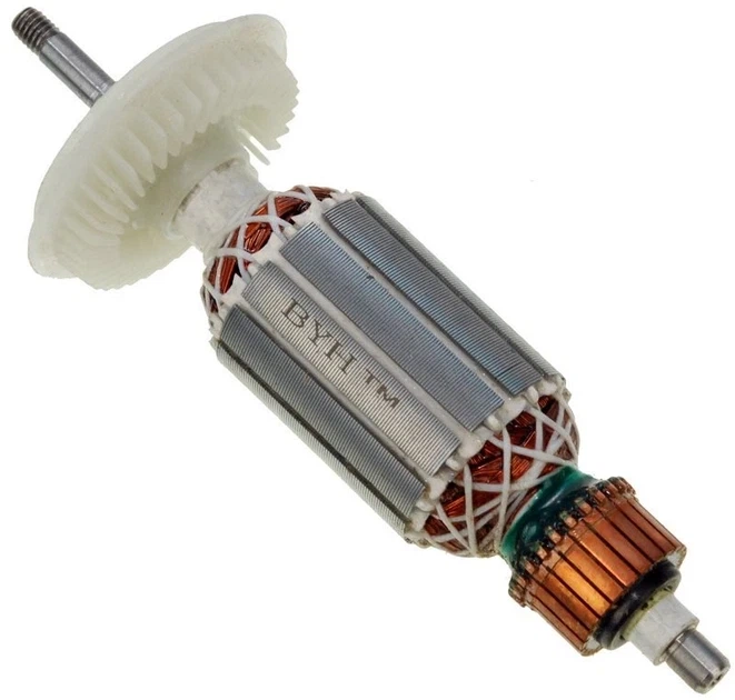 Якір (ротор) для болгарки Bosch 6-100 PRO, аналог 1604010667 (як1342) - Фото 3 Якір (ротор) для болгарки Bosch 6-100 PRO, аналог 1604010667 (як1342) - зображення 3