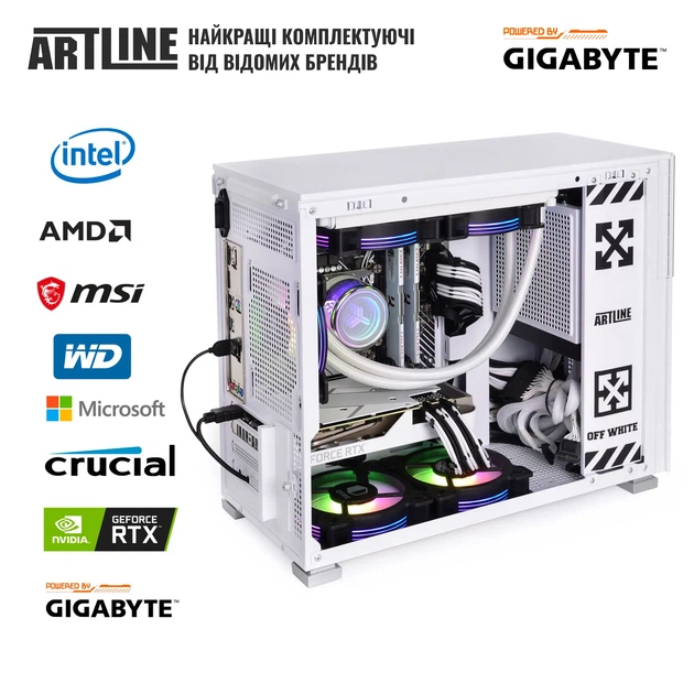 Компьютер ARTLINE Gaming D31WHITE Windows 11 Home (D31WHITEv117Win) - Фото 8 Компьютер ARTLINE Gaming D31WHITE Windows 11 Home (D31WHITEv117Win) - изображение 8