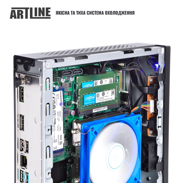 Неттоп ARTLINE Business B19v01Win - Фото 2 Неттоп ARTLINE Business B19v01Win - зображення 2