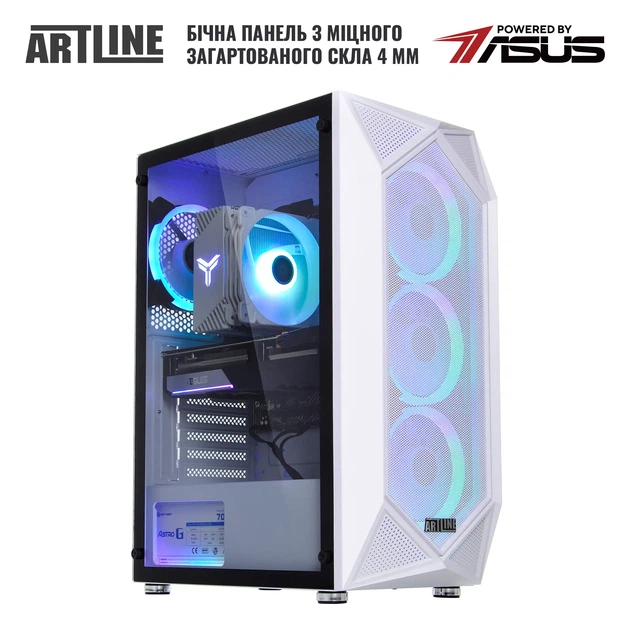 Комп'ютер ARTLINE Gaming X46WHITE Windows 11 Home (X46WHITEv43Win) - Фото 9 Комп'ютер ARTLINE Gaming X46WHITE Windows 11 Home (X46WHITEv43Win) - изображение 9