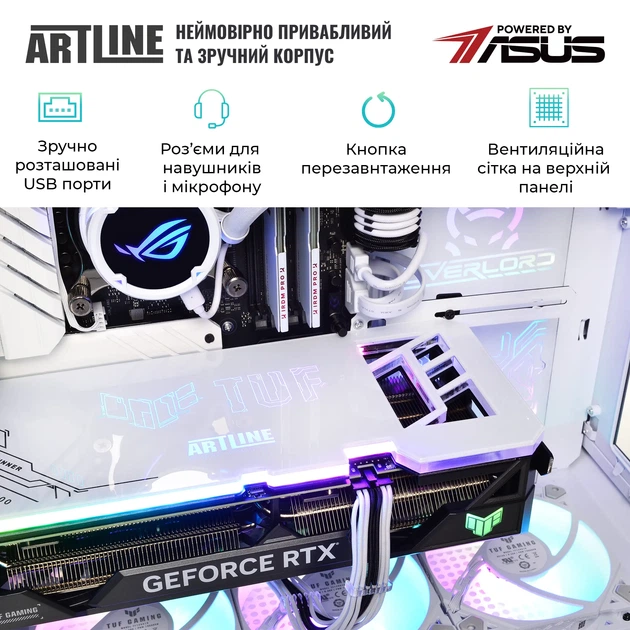 Комп'ютер ARTLINE Overlord GT502 (GT502v100w) - Фото 5 Комп'ютер ARTLINE Overlord GT502 (GT502v100w) - изображение 5