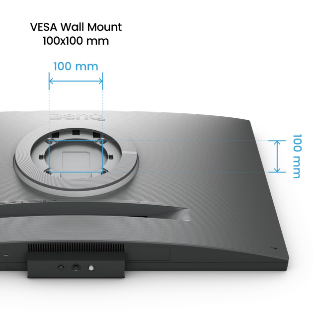 31.5" 16:9 IPS РК монітор, 3840х2160, 60 Гц, 5 мс (GtG), 98% P3, HDR, KVM свіч, 2xHDMI 2.0/1xDP 1.4/ RD320U Metallic Grey BENQ (9H.LMSLA.TBE) - изображение 5