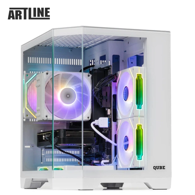 Комп'ютер ARTLINE Gaming X64WHITE Windows 11 Home (X64WHITEv17Win) - Фото 12 Комп'ютер ARTLINE Gaming X64WHITE Windows 11 Home (X64WHITEv17Win) - зображення 12