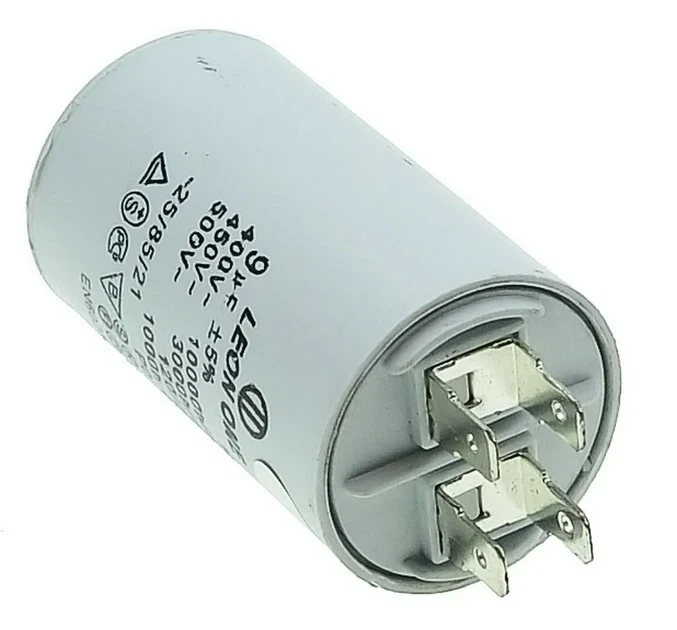 Конденсатор 9 мкФ 450V (34×58 мм) (кон071)) - Фото 1 Конденсатор 9 мкФ 450V (34×58 мм) (кон071)) - изображение 1