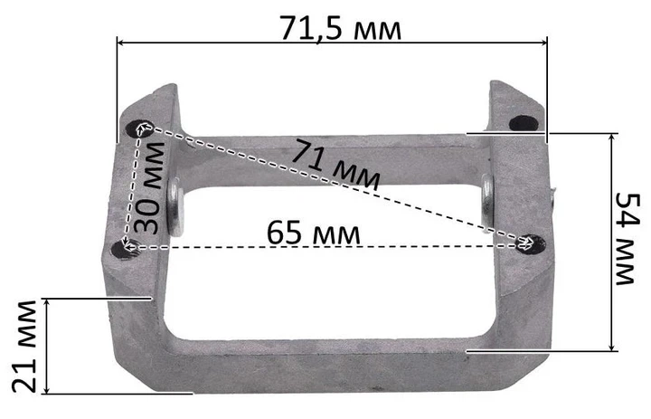 Рамка для лобзика Фиолент ПМ2-520Э, ИЭ-5202Э, ПМ3-600Э, ПМ3-650ЭА (аналог СТИФ304336001И). Артикул: лоб053 - изображение 5