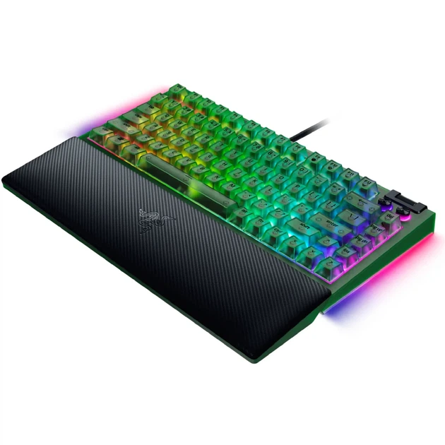 Клавіатура Razer BlackWidow V4 75% Phantom Green (RZ03-05003300-R3M1) - изображение 7