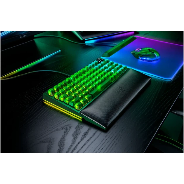 Клавіатура Razer BlackWidow V4 75% Phantom Green (RZ03-05003300-R3M1) - изображение 11