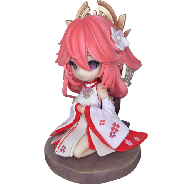 Фигурка чиби Яэ Мико Геншин Импакт Genshin Impact Yae Miko 13 см CH CGI YM 13 - изображение 3