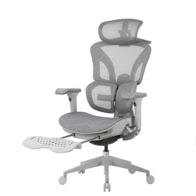 Крісло офісне OfficePro OC950G Grey - изображение 8