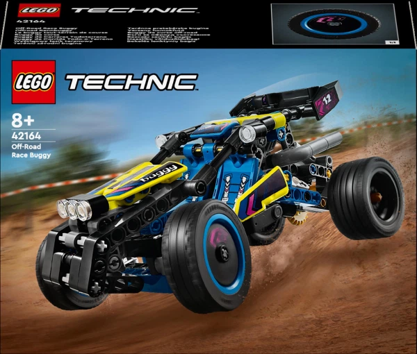 Конструктор LEGO Technic Позашляховик багі для перегонів 219 деталей (42164) - Фото 1 Конструктор LEGO Technic Позашляховик багі для перегонів 219 деталей (42164) - изображение 1