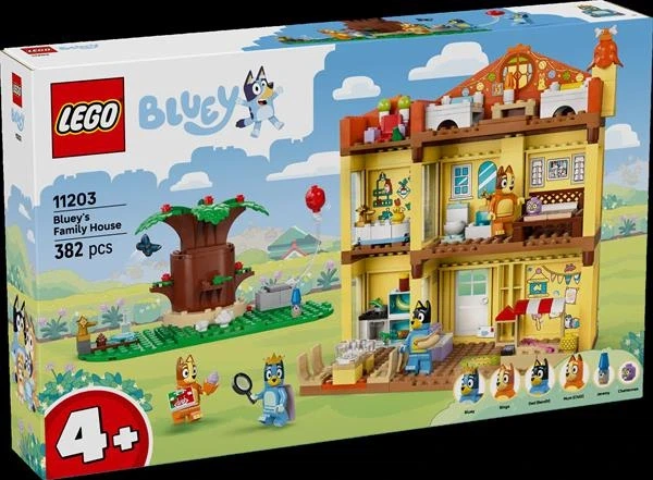 Конструктор LEGO Bluey Родинний дім Блуї 382 деталі (11203) - Фото 1 Конструктор LEGO Bluey Родинний дім Блуї 382 деталі (11203) - изображение 1