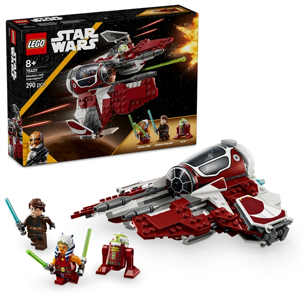 Конструктор LEGO Star Wars Джедайський перехоплювач Асоки 290 деталей (75401) - Фото 2 Конструктор LEGO Star Wars Джедайський перехоплювач Асоки 290 деталей (75401) - изображение 2
