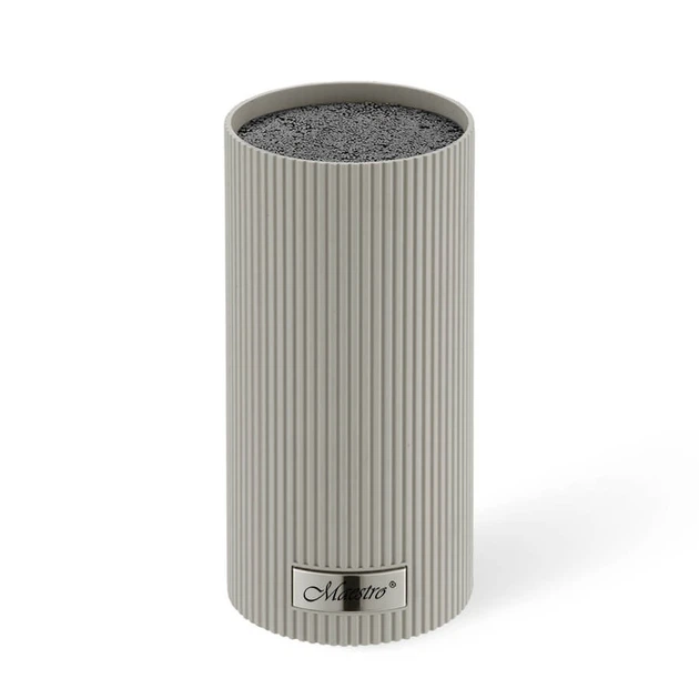 Колода для ножів Maestro MR-1437-GREY (22 см) - Фото 1 Колода для ножів Maestro MR-1437-GREY (22 см) - зображення 1